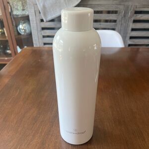 Waterdrop Glossy White Thermo Steel Water Bottle